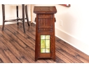 Antique Arts & Crafts Oak Cellarette