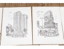 Vintage 1973-74 DDR Portfolio Of Prints Along With A Collection Of Other Prints