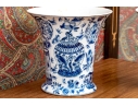 Pair Of Chinese Porcelain Vases With Jar And Vessel Decoration