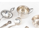 Fine Collection Of Eleven Sterling Silver Table Wares, 10.24 Ozt.