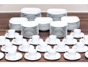 Massive 133 Piece The Palm Restaurant Porcelain Dining Service