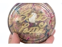 Collection Of Five Decoupage Glass Bottle Coasters
