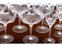Forty-Five Piece Set Of Crystal Drinkware, Probably Orrefors 