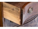 Antique Mahogany Bowfront Chest Of Drawers