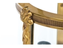 Quality Brass Three Light Cieling Mounted Chandlier