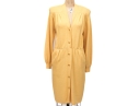 Vintage St. John Yellow Sweater Dress, Size 10