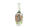 20th Century Chinese Famille Rose Porcelain Bottle Vase