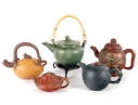 Five Chinese Yixing And Studio Art Teapots