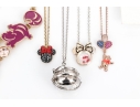 Disney Collection Of Themed Jewelry Pieces, Including A Boxed Disney Parks/Pandora Bracelet