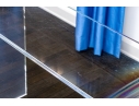 Chic Lucite Waterfall Console Table