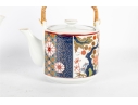 Pair Of Old Imari Japan Porcelain Teapots