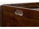 19th C. Mahogany Bedside Cabinet With Tambour Door