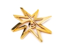 Tiffany & Co. 18k Yellow Gold Paloma PIcasso Impactful Jumbo Graffiti Celestial Star Brooch