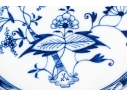Set Of Three German, Meissen Blue And White Plates