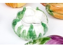 Fourteen Italian Hand-painted Naturalistic Vegetable Form Lidded Bowls Including Vietri