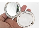 Collection Of Three English Sterling Silver And Enamel Compacts