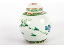 Chinese Famille Verte Ginger Jar
