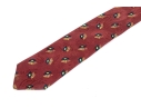 Chanel Vintage Contemporary And Paisley Patterned Silk Tie