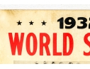 Collection Of Four Antique And Vintage Major League Baseball Posters With 1951 Pennant Poster