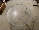 Low Glass Top Coffee Table