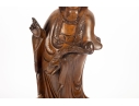 Chinese Carved Wood Guanyin Figure