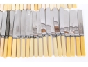 Sixty-eight English Stainless And Celluloid Knives