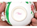 Thirty-One Piece French St. Clement Hand-Painted Ceramic Dining Service