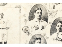 Collection Of Four Antique And Vintage Major League Baseball Posters With 1951 Pennant Poster