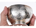 Collection Of Four Silver Plated Footed Bowls