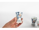 Japanese Imari-Style Porcelain Sake Set