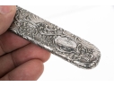 Group Of Three Antique Bone And Silver Letter Openers