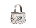 Cartier Hand- Made Sterling Silver Small Basket    1.585 Ozt. 