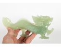 Nephrite Jade Carved Dragon Figurine