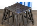 Paid Of Parisian Designer Wooden Stools