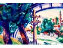 Signed A. Moolaritvich Watercolor On Paper, 1934