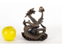 Chinese Bronze Dragon Sculpture