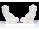 Pair Of English Staffordshire Ceramic Spaniels