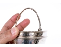 Collection Of Four Silver Plated Footed Bowls