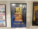 Group Of Six Framed Musical Posters Including Signed Penn & Teller