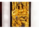 Pair Of Chinese Gilt Wood Carved Architectural Panels