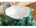 Cabbage Lidded Tureen With Underplate And Ladle