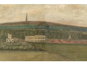 Large Antique Oil On Canvas, 