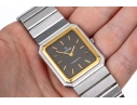 Concord Steel And Gold Vintage Mariner Nine Quartz Tank Watch, On Bracelet