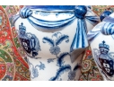 Pair Of Decorative Chinese Export Armorial Lidded Urns