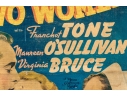 Collection Of Seven 1930's Stamford Theatre Movie Posters And  A 1953 Movie Poster