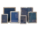Fantastic Set Of Six Sterling Silver Mounted Picture Frames