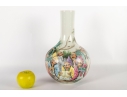 Chinese Qing Dynasty Famille Rose Bottle Vase