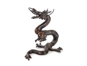 Chinese Bronze Dragon Sculpture