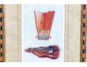 Set Of Eight Decorative Prints Of Instruments