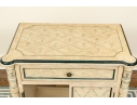 Attributed To Julia Gray Ltd. Louis XVI Style Painted Console Cabinet